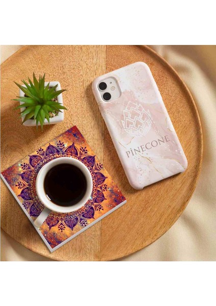 Mandala, Horus'un Gözü, Sri Yantra Taş Bardak Altlığı Masaüstü Koruyucu Altlık 4 Parça Set 10x10cm Stone Coasters SC162 fırsatları
