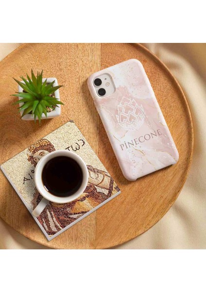 Soteria Mozaiği, Çingene Kızı, Antik Mısır Taş Bardak Altlığı Masaüstü Koruyucu Altlık 4 Parça Set 10x10cm Stone Coasters SC194 fırsatları