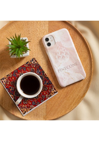 Desen, Vintage Desen Taş Bardak Altlığı – 4’lü Set, 10x10 cm Dekoratif Masaüstü Koruyucu Doğaltaş Altlık |SC229| fırsatları