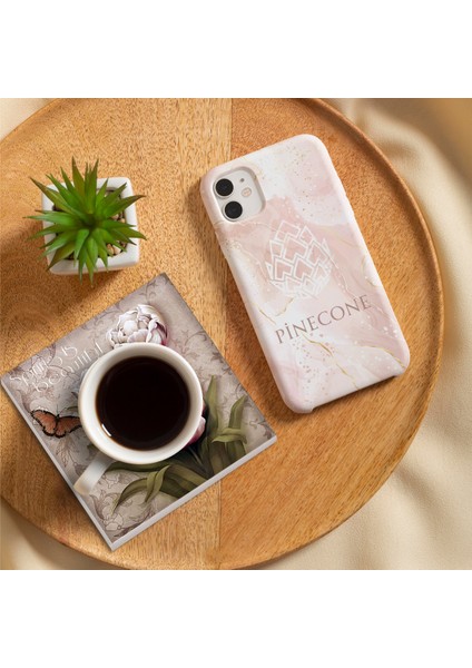 Stone Vintage Çiçek, Kelebekli Çiçek Taş Bardak Altlığı – 4’lü Set, 10x10 cm Dekoratif Masaüstü Koruyucu Doğaltaş Altlık |SC291| fırsatları