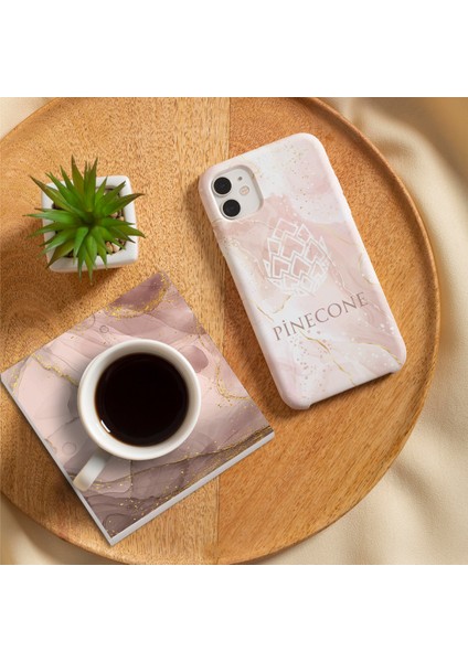 Stone Yaprak, Soyut Sanat Taş Bardak Altlığı – 4’lü Set, 10x10 cm Dekoratif Masaüstü Koruyucu Doğaltaş Altlık |SC295| fırsatları