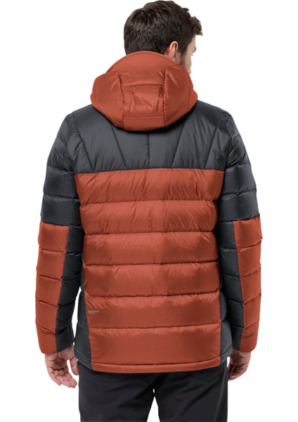 Jack Wolfskin Nebelhorn Down Erkek Turuncu Mont 1207141-2503