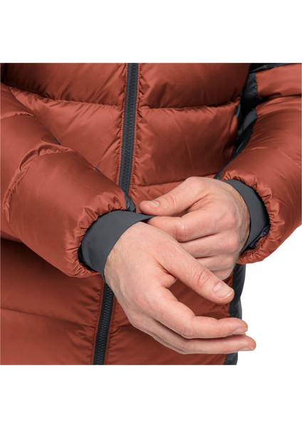 Jack Wolfskin Nebelhorn Down Erkek Turuncu Mont 1207141-2503