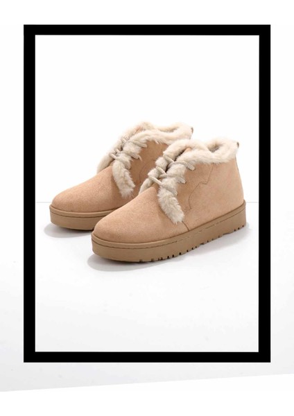 Nude Süet Kadın Bot & Bootie K02393100002 modelleri