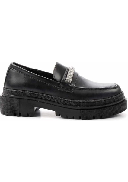 Siyah Kadın Loafer Ayakkabı K01891300409 fiyatları