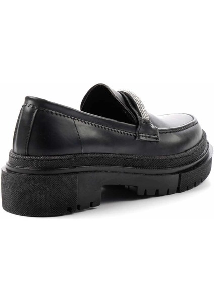 Siyah Kadın Loafer Ayakkabı K01891300409 fırsatları