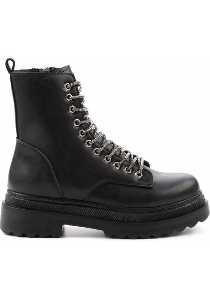 Siyah Kadın Bot & Bootie K02377520209