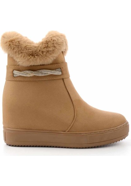 Camel Süet Kadın Bot & Bootie K02566043502