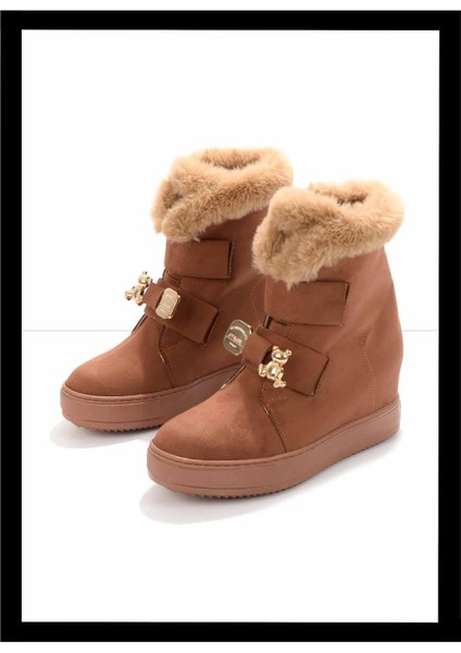 Taba Süet Kadın Bot & Bootie K02566415002
