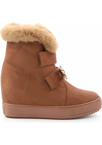 Taba Süet Kadın Bot & Bootie K02566415002