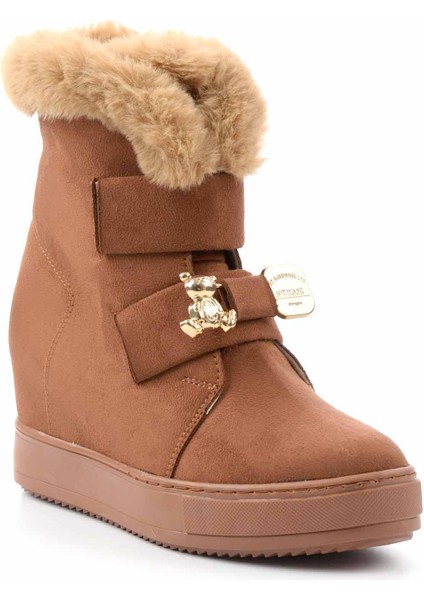 Taba Süet Kadın Bot & Bootie K02566415002