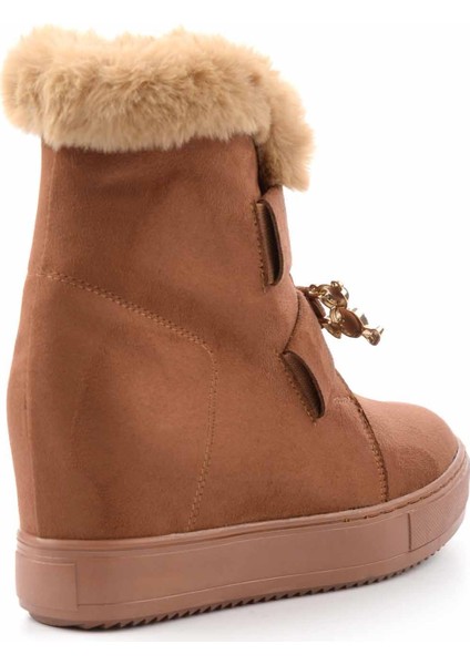 Taba Süet Kadın Bot & Bootie K02566415002