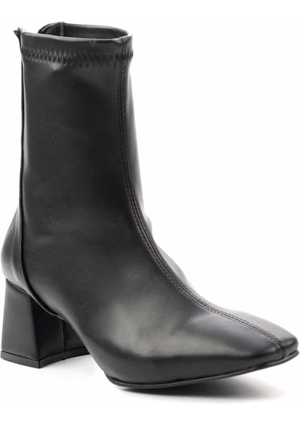 Siyah Kadın Bot & Bootie K02879020509