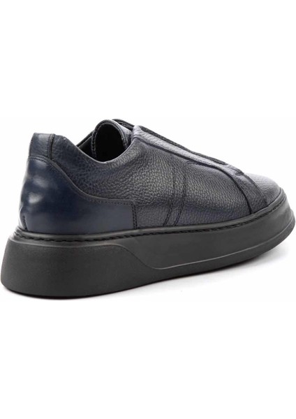 Lacivert Floter Leather Erkek Sneaker E01323018040