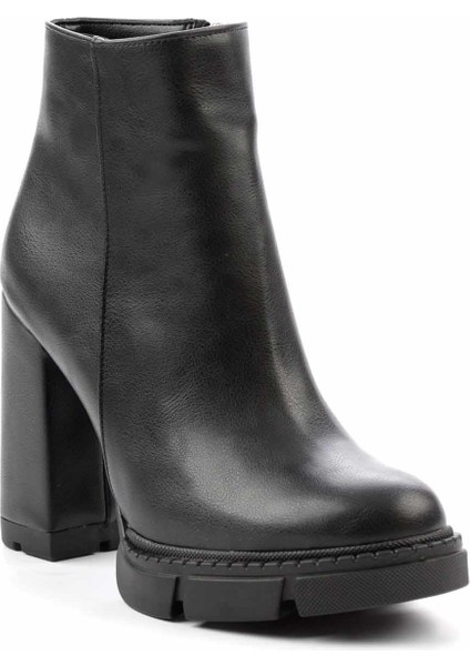 Siyah Kadın Bot & Bootie K02215300309