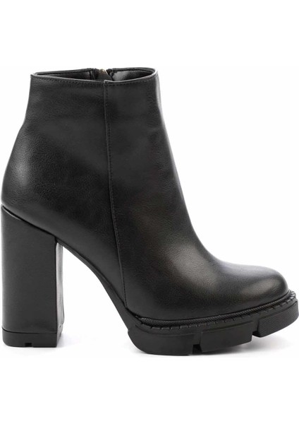 Siyah Kadın Bot & Bootie K02215300309