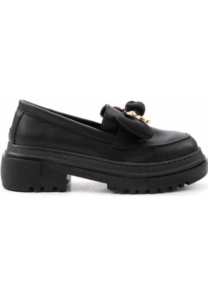 Siyah Kadın Loafer Ayakkabı K01503741509 fiyatları