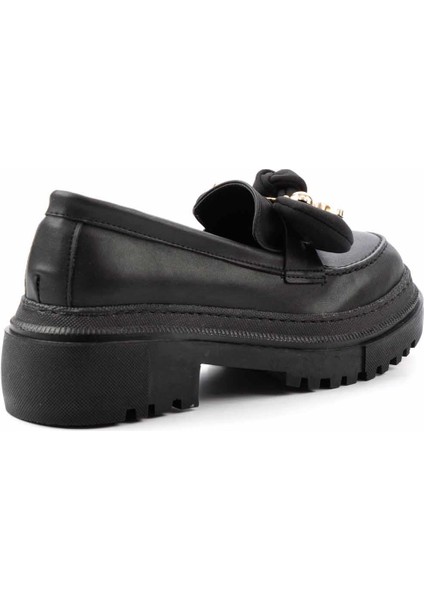 Siyah Kadın Loafer Ayakkabı K01503741509 fırsatları