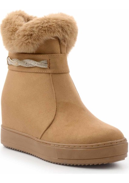 Camel Süet Kadın Bot & Bootie K02566043502 modelleri