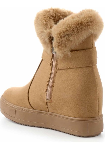 Camel Süet Kadın Bot & Bootie K02566043502 fırsatları