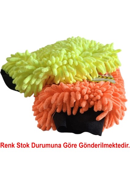 Automix Araba Araç Otomobil Oto Yıkama Mikrofiber Köpürtme Makarna Eldiveni