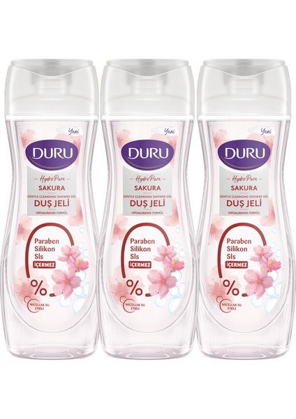 Hydro Pure Sakura Duş Jeli 3X450ML