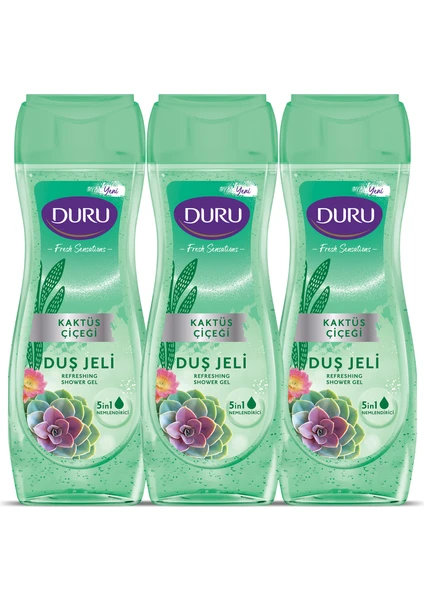 Fresh Sensations Kaktüs Çiçeği Duş Jeli 3X450ML