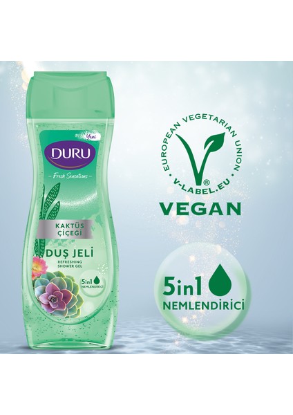 Fresh Sensations Kaktüs Çiçeği Duş Jeli 3X450ML