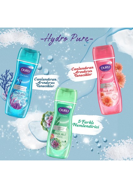 Fresh Sensations Kaktüs Çiçeği Duş Jeli 3X450ML