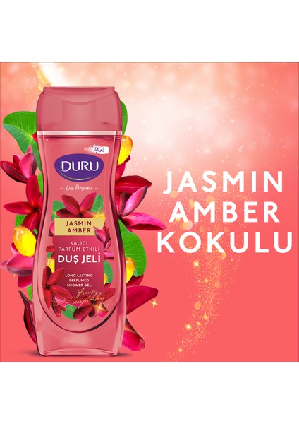 Lux Perfumes Jasmin Amber Duş Jeli 3x450ml