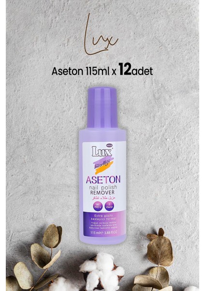 Aseton 115 ml x 12 Adet