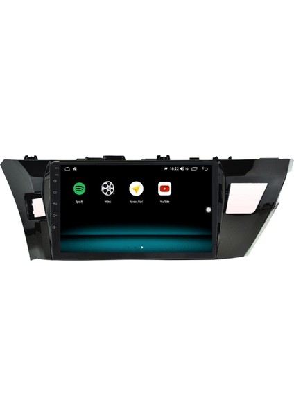 Toyota Corolla Android 13 Multimedya Carplay 4gb RAM+64GB HDD 2013-2016 Navigasyon Ekran