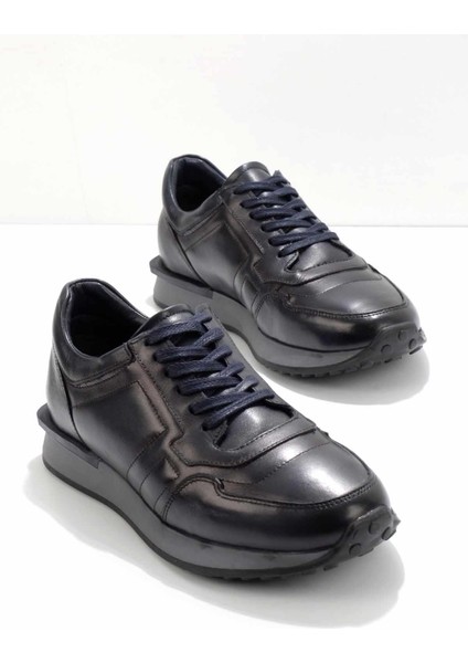 Lacivert Leather Erkek Sneaker E01310108303