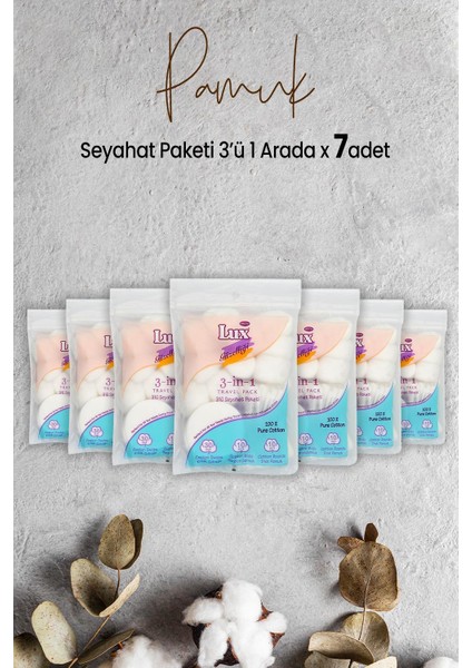 3' Lü Seyahat Paketi x 7 Adet