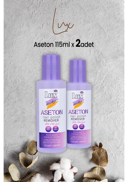 Aseton 115 ml x 2 Adet