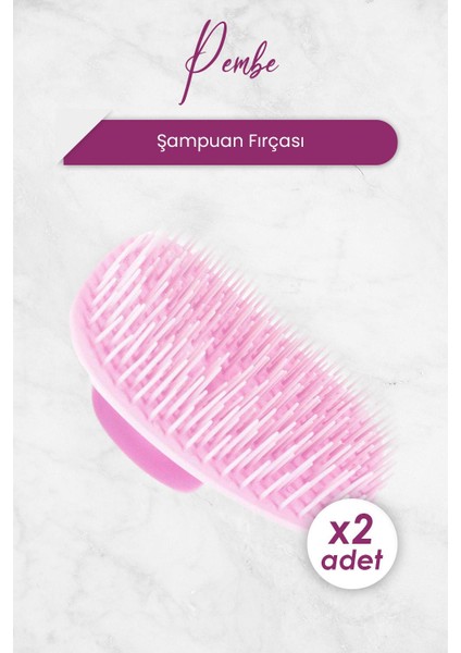 Şampuan Fırçası Pembe 4251 x 2 Adet