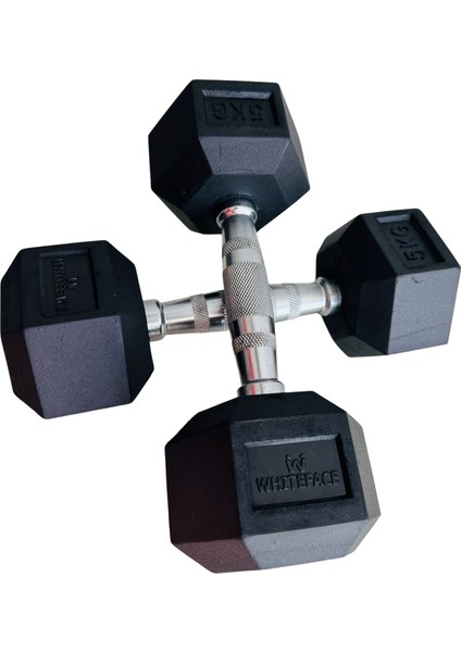 Altıgen Hex Dambıl 5 kg (Çift)