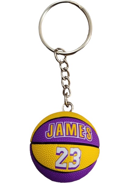 Basketbol Topu Anahtarlık