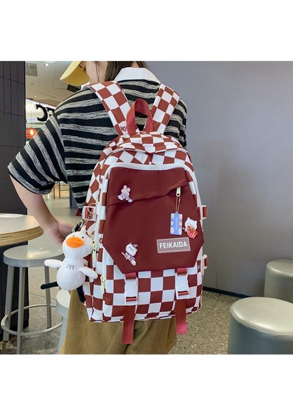 Sırt Kadın Kore Tarzı Üniversite Öğrencileri Sırt Ortaokul Öğrencileri Büyük Kapasiteli Hafif Okul Çantası (Yurt Dışından) fırsatları