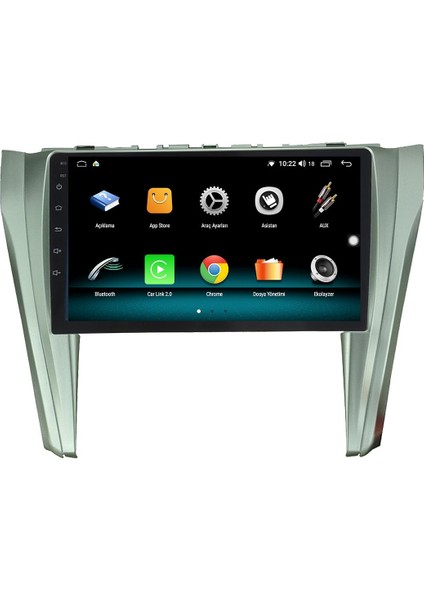 Toyota Camry Android 13 Multimedya Carplay 4gb RAM+64GB HDD Navigasyon Ekran