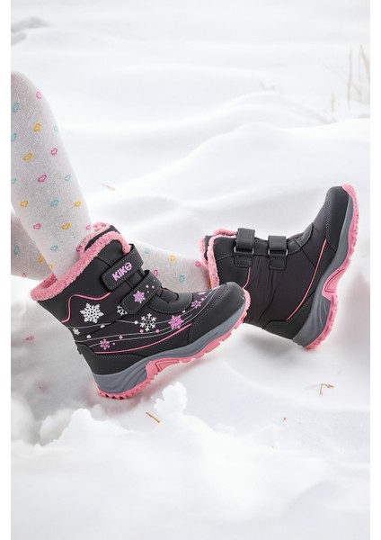 Kartanesi Cırtlı Kız Çocuk Kar Bot Soğuk Suya Dayanıklı modelleri