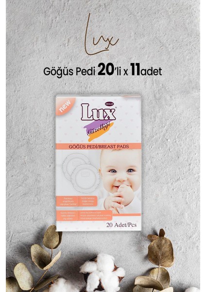 Göğüs Pedi 20' Li x 11 Adet