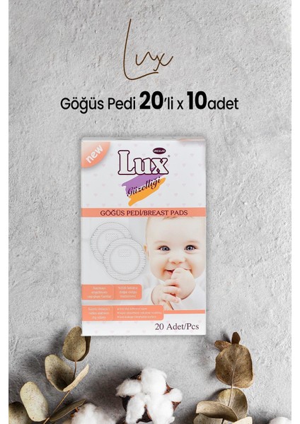 Göğüs Pedi 20' Li x 10 Adet
