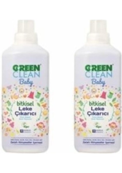 Green Clean U Green Clean Baby Leke Çıkarıcı 1 L x 2