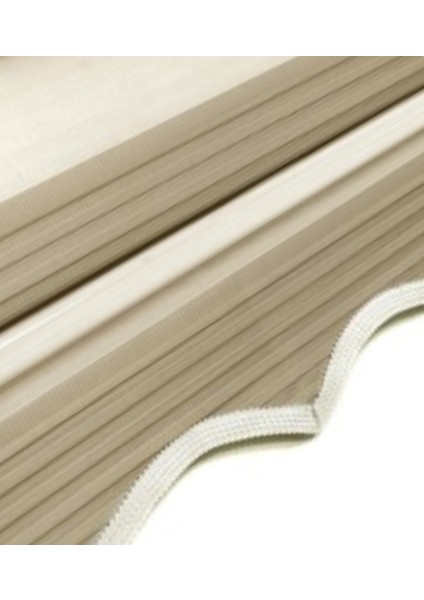 Lux Pliseli Renkli Zebra Stor Perde Alüminyum Kasalı Yüksek Kaliteli - Açık Kahve indirimleri