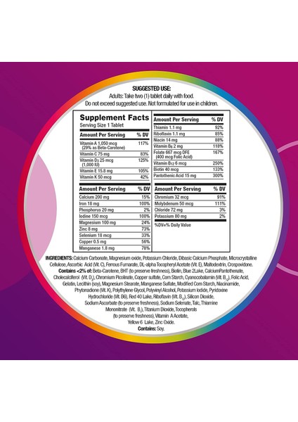 Women Multivitamin 120 Tablet fiyatları