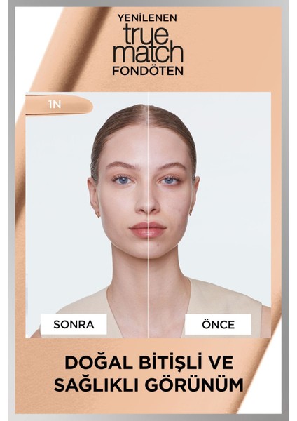 True Match Bakım Yapan Fondöten 1N IVORY & Prime Lab Matte Setter Matlaştırıcı Primer