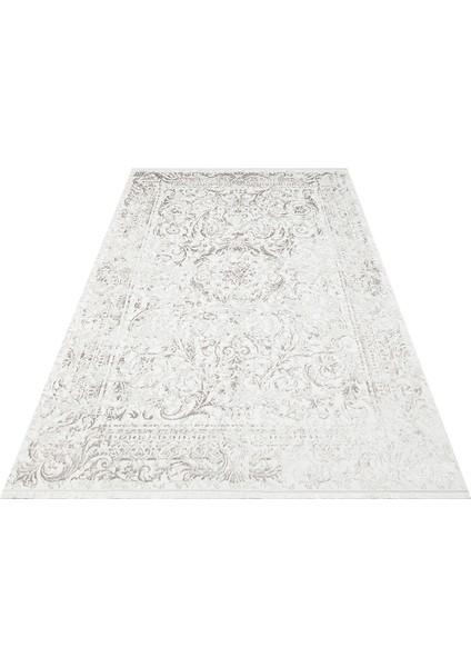 Torıno Tor 01 Cream Sık Dokuma Dökümlü Yere Oturan Hav Toz Vermez Yıkanabilir Kaymaz Tabanlı Modern Halı fırsatları
