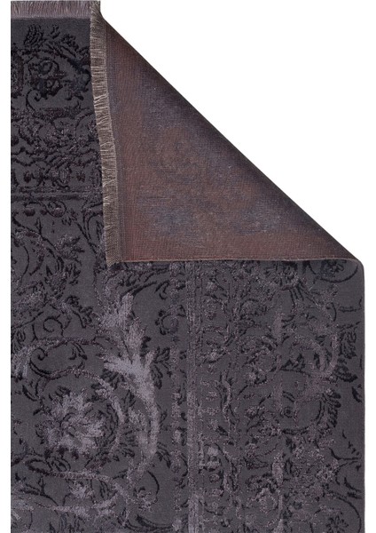 Torıno Tor 01 Antrasıt Sık Dokuma Dökümlü Yere Oturan Hav Toz Vermez Yıkanabilir Kaymaz Tabanlı Modern Halı fiyatları