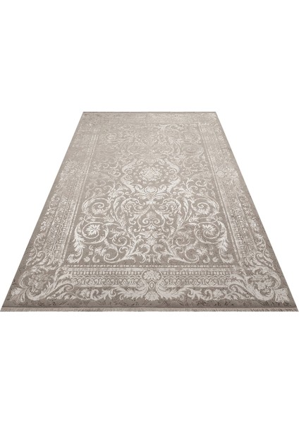 Torıno Tor 01 Grey Sık Dokuma Dökümlü Yere Oturan Hav Toz Vermez Yıkanabilir Kaymaz Tabanlı Modern Halı fırsatları